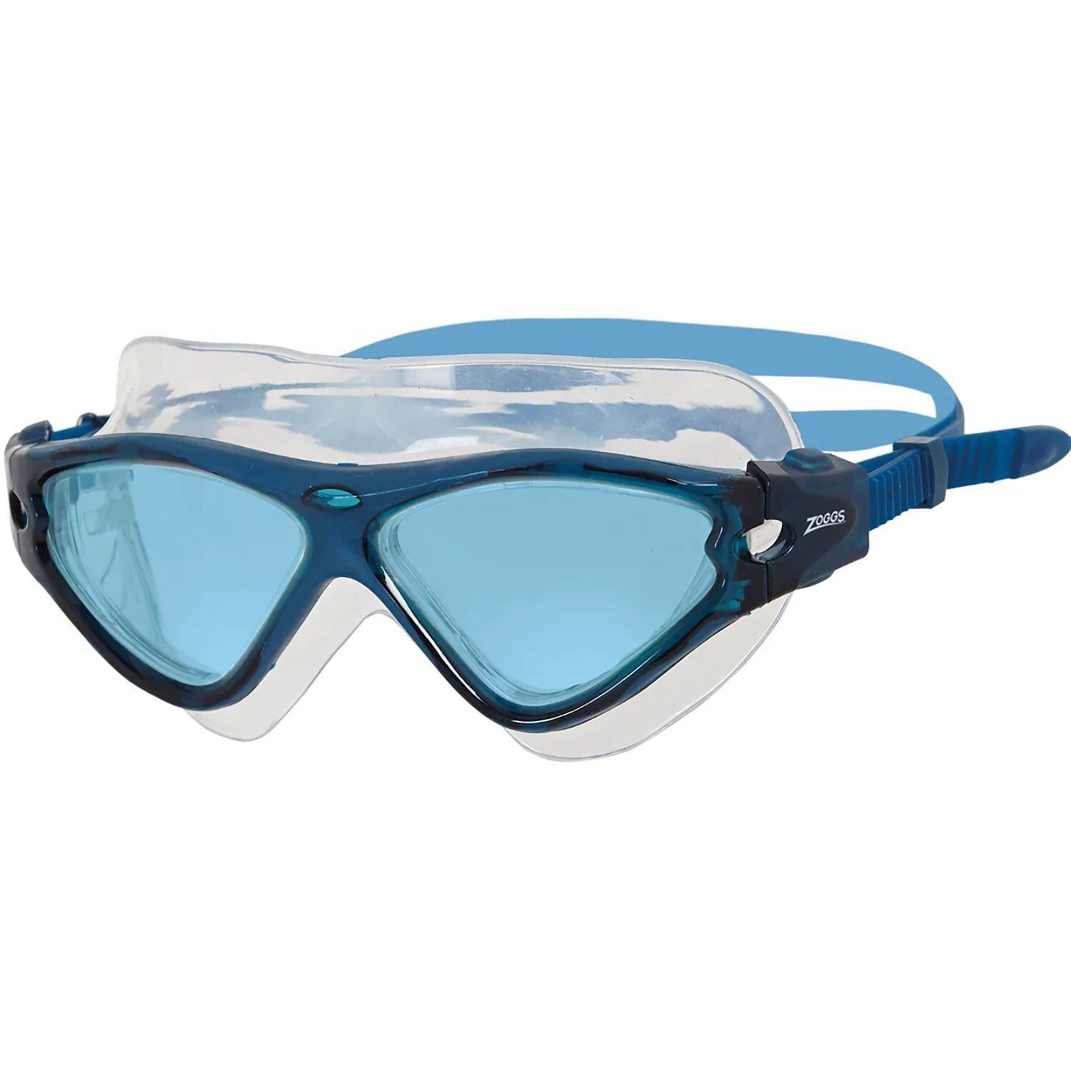 Zoggs Tri-Vision Mask Unisex Yüzücü Maskesi Mavi - Regular