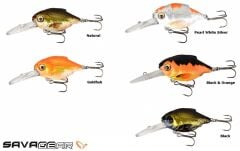 Savage gear 3D Crucian Crank 4,6 cm 7 gr SF SR Sahte Balık Black Orange