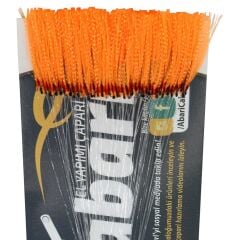 Abari Turuncu Organze Kıyı Çapari Kösteği 100 Ad 9 No Siyah İğne