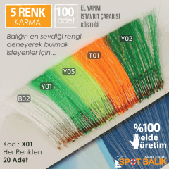 Abari Karma Organze Kıyı Çapari Kösteği 100 Ad