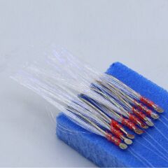 Abari 10x20 Organze Düğümsüz Klipsli Fırdöndülü Kıyı Çaparisi 2li Paket