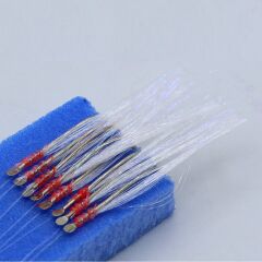 Abari 10x20 Organze Düğümsüz Klipsli Fırdöndülü Kıyı Çaparisi 2li Paket