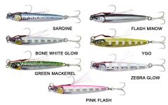 Savage gear 3D Jig Minnow 5 gr 4,6 cm Sahte Balık Zebra Glow
