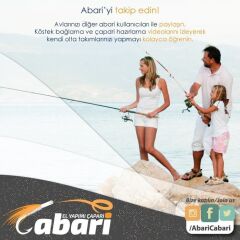 Abari Palamut Çaparisi Kasnaklı 50 Adet Mustad 3/0 İğneli