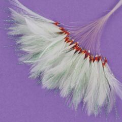 Abari Horoz Tüyü Çinekop Çapari Kösteği 50 adet Beyaz B06 - 1 No BY İğne